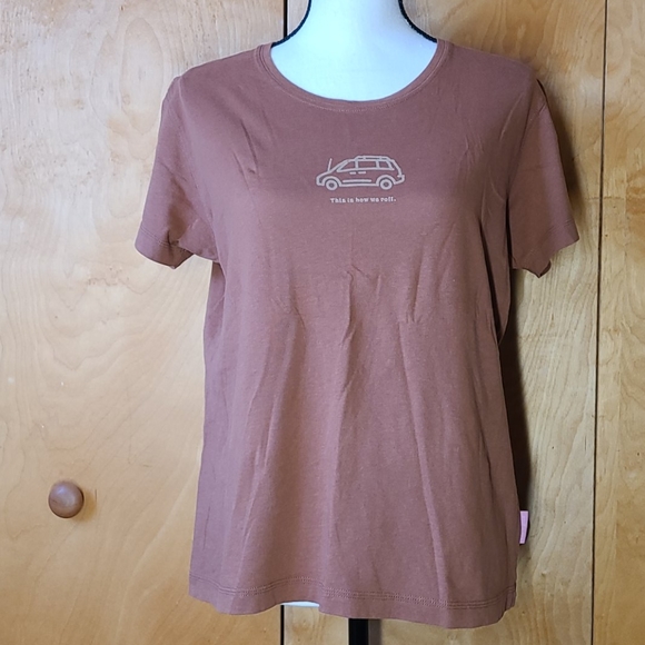 Life Is Good Tops - Life Is Good - this is how we roll so soft T